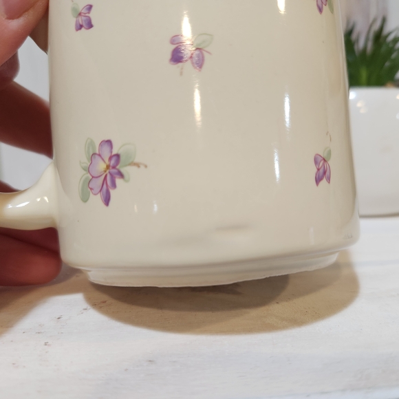 VINTAGE LEFTON CHINA mug handpainted, Numbered Circa 1987 - Picture 11 of 12